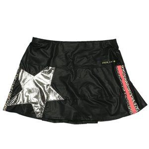 Lucky in Love Skort Shooting gold Star Skirt 10th anniversary sz XL  RARE